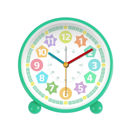 Pedagogisk vekkerklokke for å lære klokken