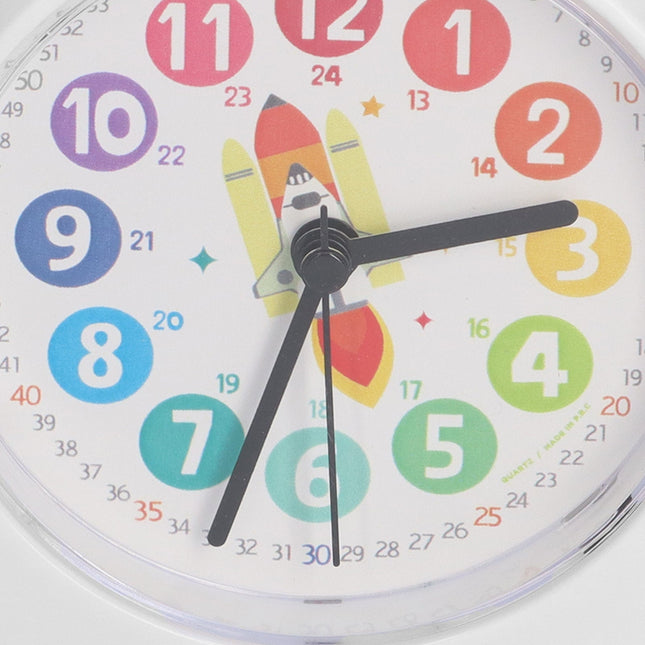 Lærerik vekkerklokke for gutter med rakett