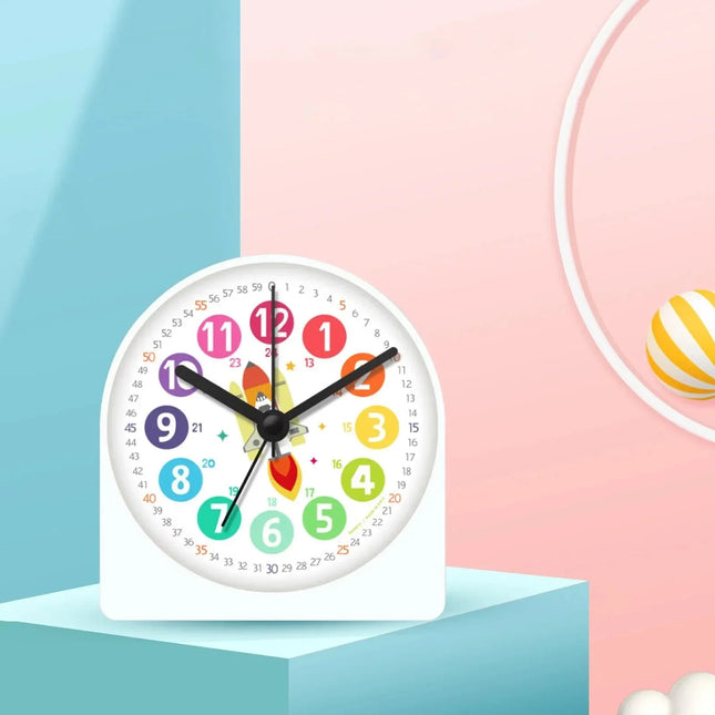 Lærerik vekkerklokke for gutter med rakett