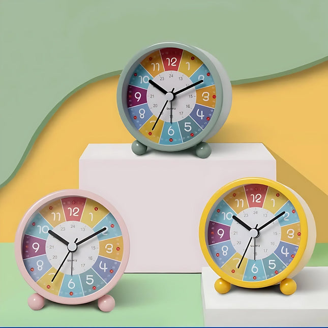 Pedagogisk analog vekkerklokke for barn
