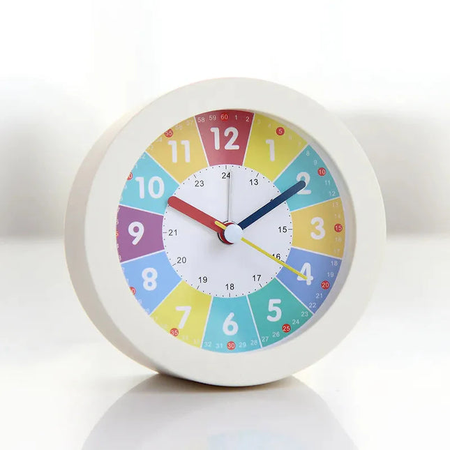 Lærerik vekkerklokke med nattlys funksjon