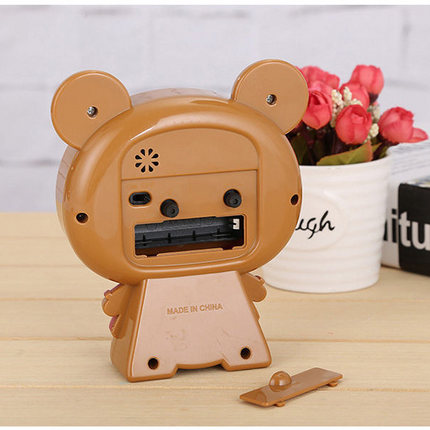 Søt analog vekkerklokke for barnerommet