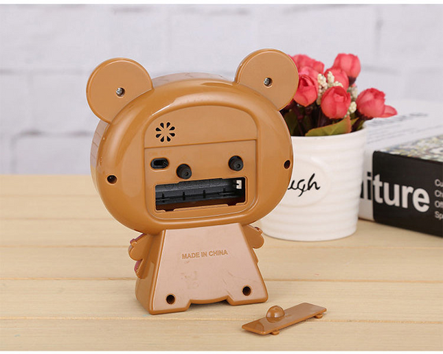 Søt analog vekkerklokke for barnerommet