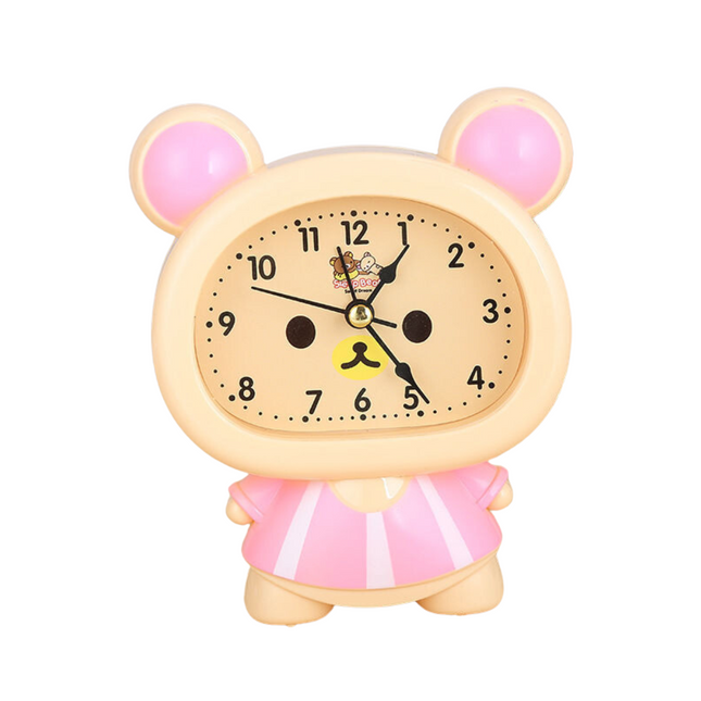Søt analog vekkerklokke for barnerommet