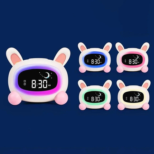 Digital vekkerklokke for jenter med nattlys