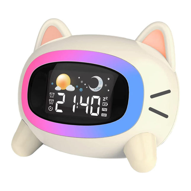 Digital vekkerklokke for jenter med nattlys