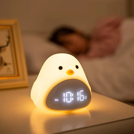 Søt fugl vekkerklokke dag natt