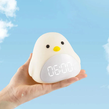Søt fugl vekkerklokke dag natt