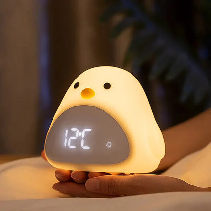 Søt fugl vekkerklokke dag natt