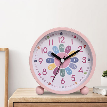 Lærerik analog vekkerklokke for jenter