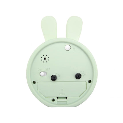 Rosa kanin analog vekkerklokke for jenter