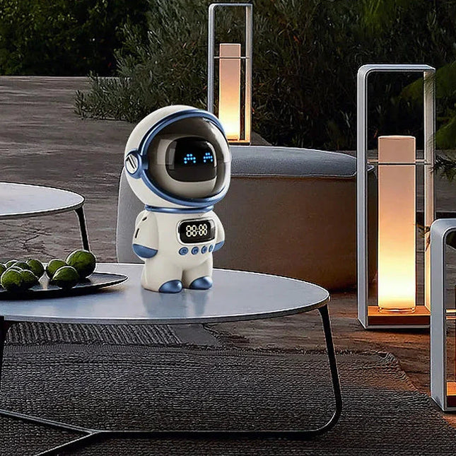 Digital astronaut vekkerklokke for gutter