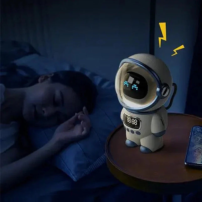 Digital astronaut vekkerklokke for gutter