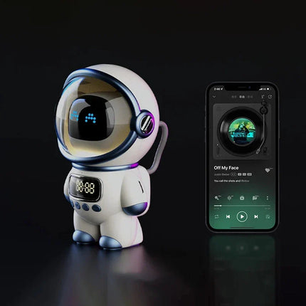 Digital astronaut vekkerklokke for gutter