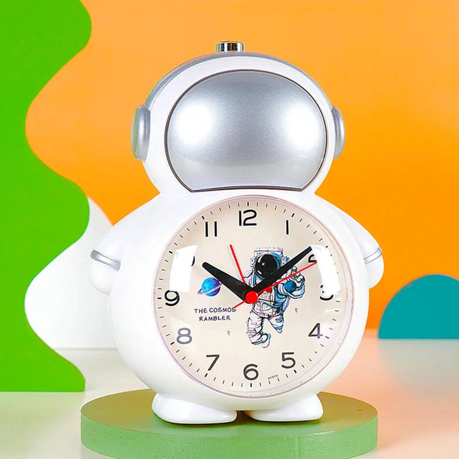 Kul astronaut vekkerklokke for gutterommet