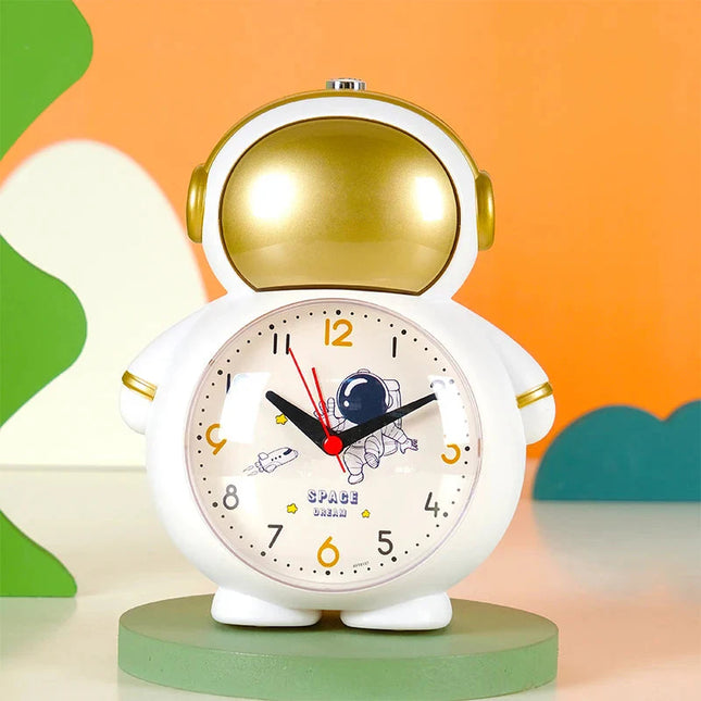 Kul astronaut vekkerklokke for gutterommet