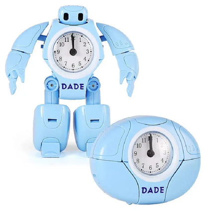 Analog robot vekkerklokke for gutter