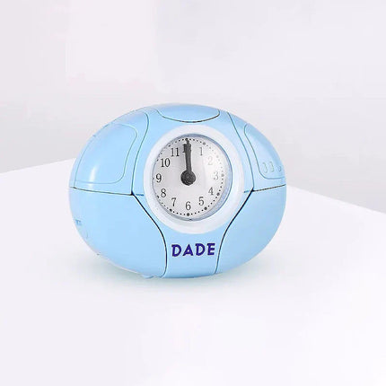 Analog robot vekkerklokke for gutter