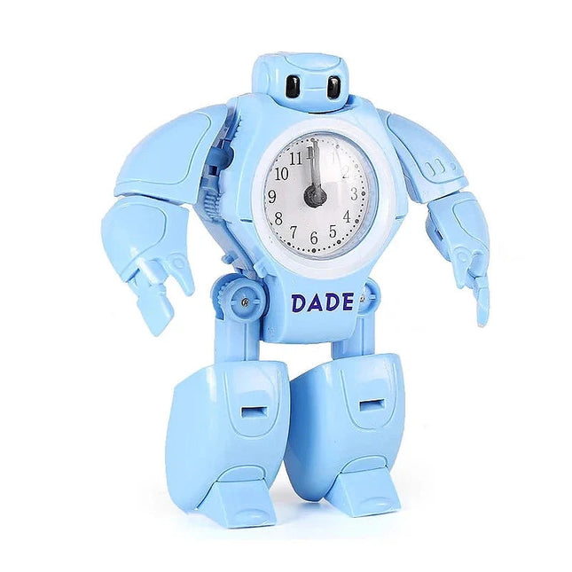 Analog robot vekkerklokke for gutter