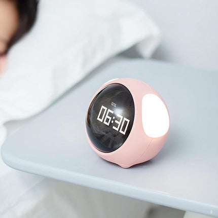Smart baby vekkerklokke med nattlys