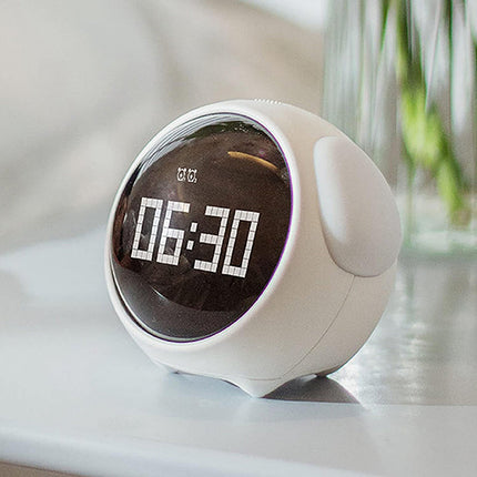Smart baby vekkerklokke med nattlys