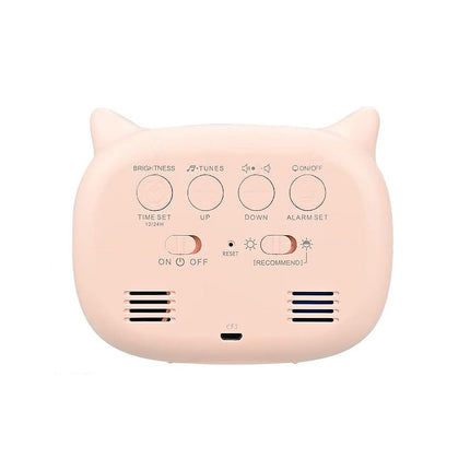 Rosa søvntrener klokke for barn