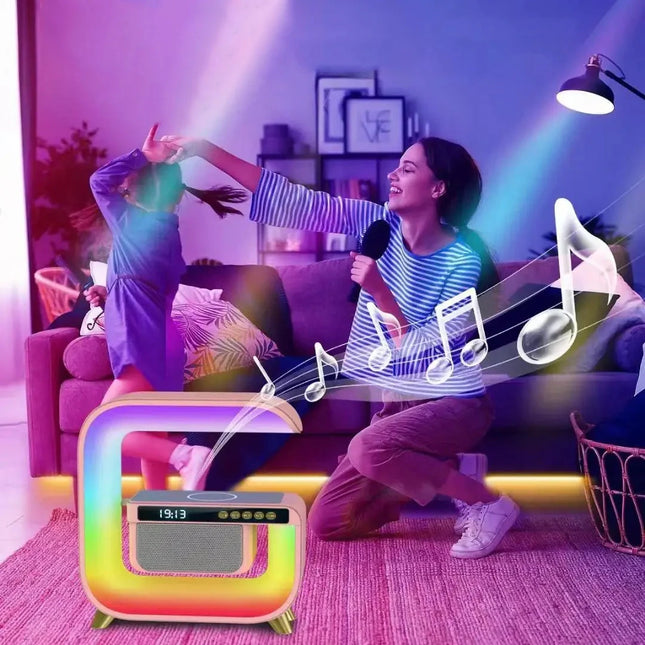 Smart G-lampe med Bluetooth-høyttaler