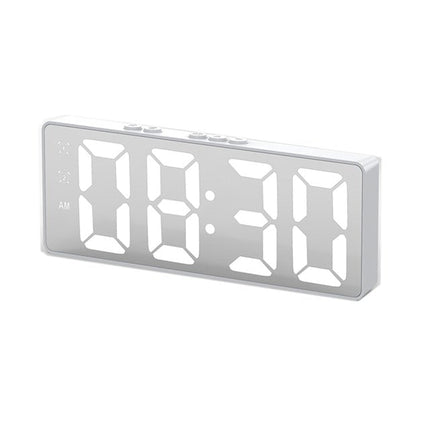 Trådløs digital LED-vekkerklokke med alarm