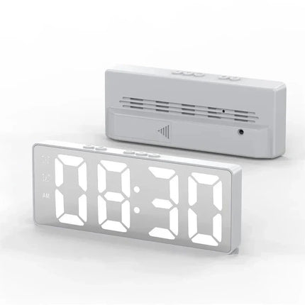 Trådløs digital LED-vekkerklokke med alarm