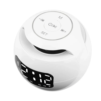 Lysterapi vekkerklokke med dobbel alarm