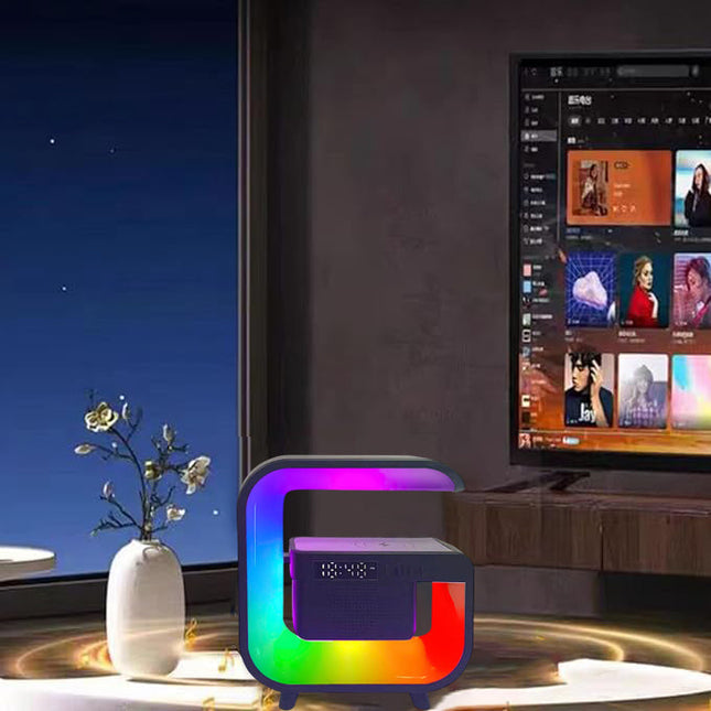 Vekkerklokke med lysterapi og lyd