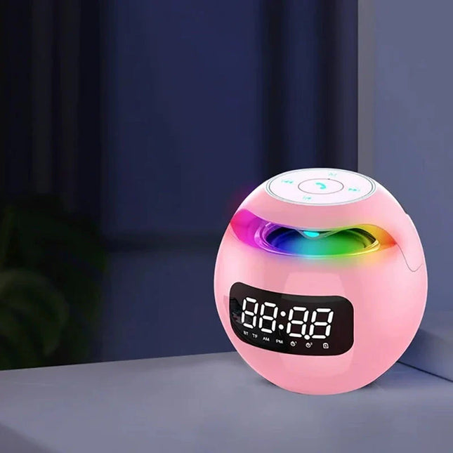 Lysterapi vekkerklokke med musikk