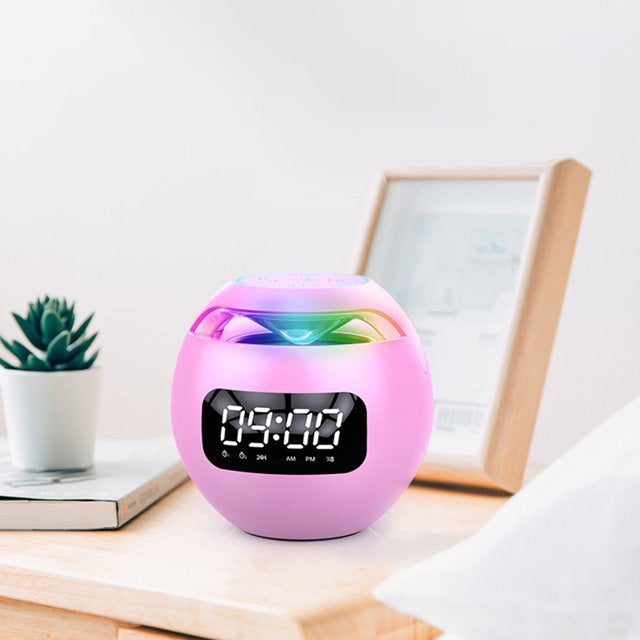 Lysterapi vekkerklokke med musikk