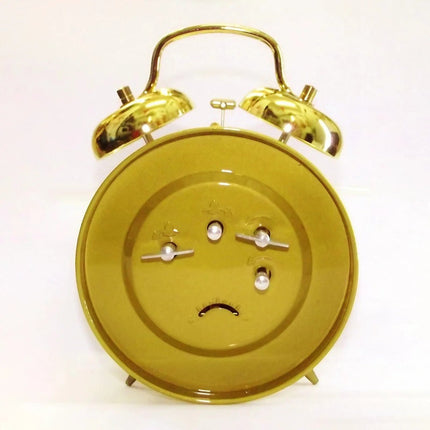 Retro vekkerklokke med dobbel bjelle