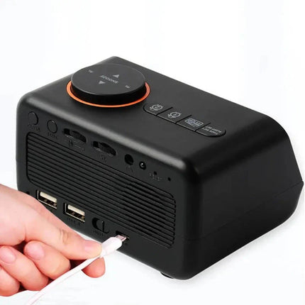 Oppladbar digital klokkeradio med alarm
