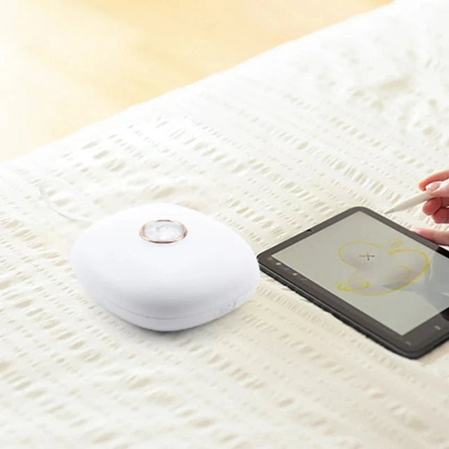 Ekstra kraftig vibrasjonspute for vekkerklokke