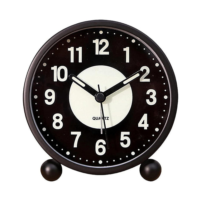 Enkel analog bordklokke med batteri
