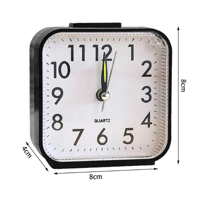 Klassisk batteridrevet analog vekkerklokke