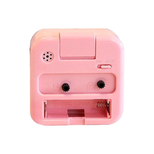 Klassisk batteridrevet analog vekkerklokke