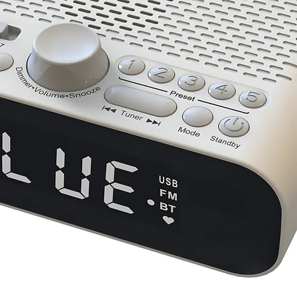 Enkel klokkeradio for eldre