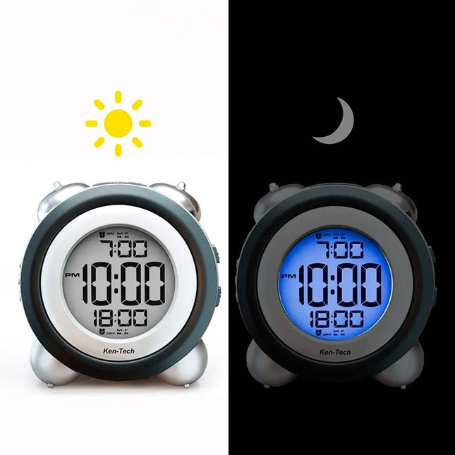 Moderne vekkerklokke med ekstra høy alarm