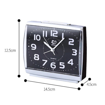 Lettlest analog vekkerklokke for eldre