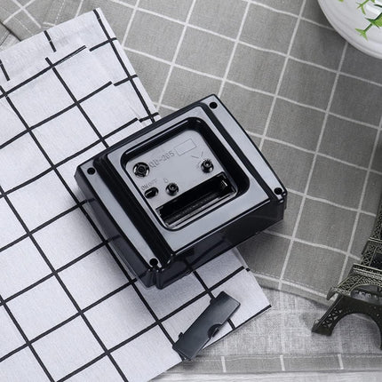 Lettlest analog vekkerklokke for eldre