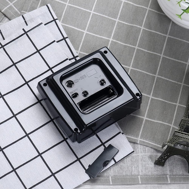 Lettlest analog vekkerklokke for eldre