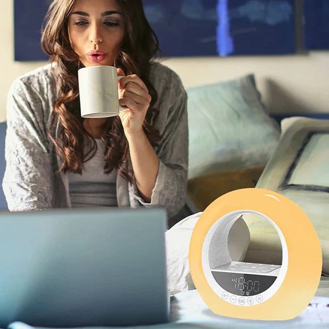 Wake-up light med dobbel alarm