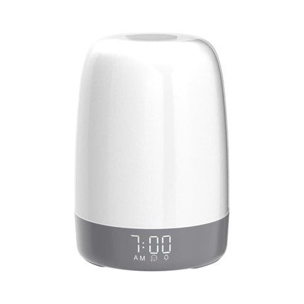 Nattbordslampe med soloppgang vekkerklokke