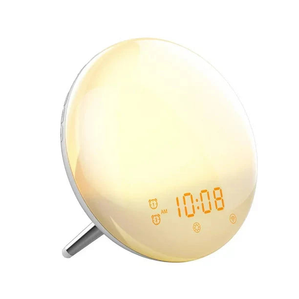 Soloppgang vekkerklokke med USB-lading