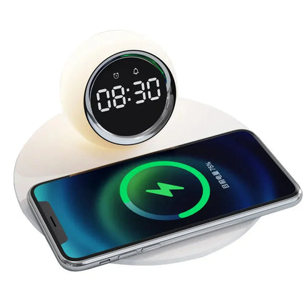 Wake-up light for tenåringer med lading