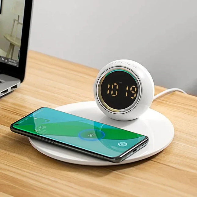Wake-up light for tenåringer med lading
