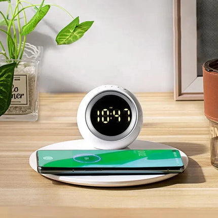 Wake-up light for tenåringer med lading